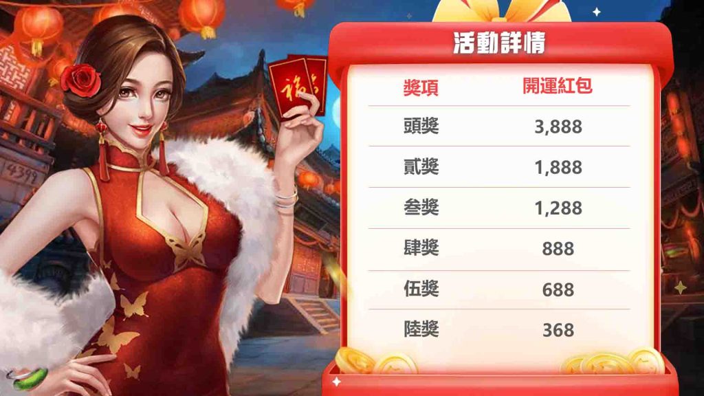 威樂娛樂城開運紅包