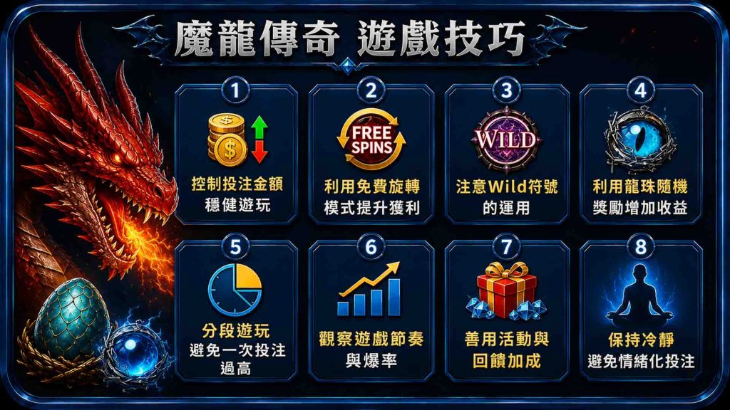 魔龍傳奇的遊戲技巧