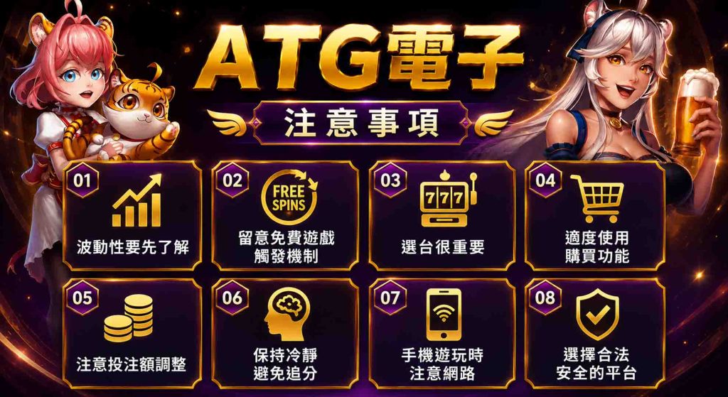 威樂娛樂城ATG電子的注意事項