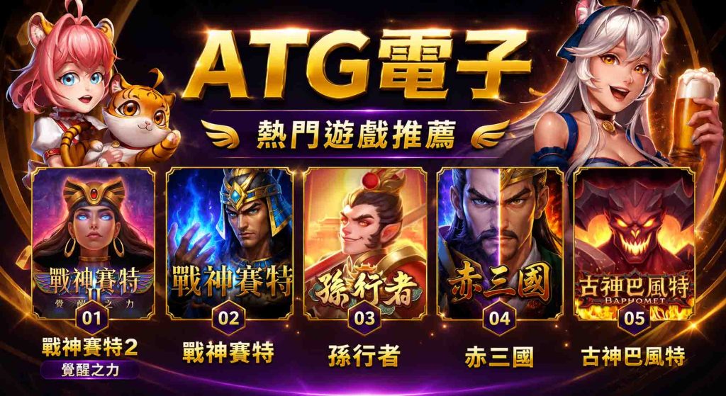 威樂娛樂城ATG電子的熱門遊戲