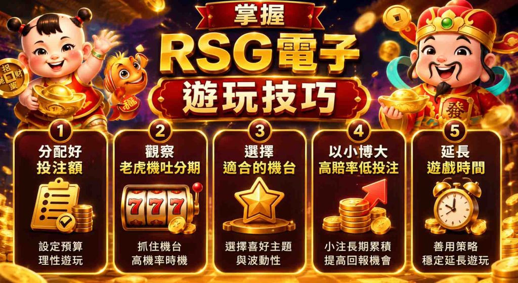 掌握威樂娛樂城RSG電子技巧