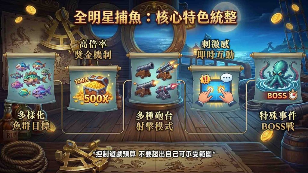 威樂娛樂城全明星捕魚的特色