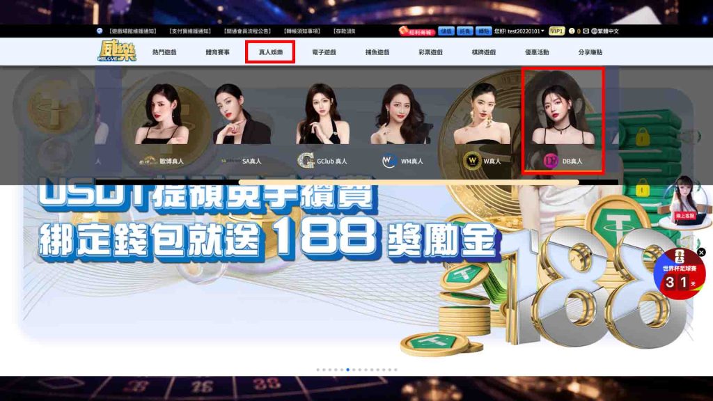 威樂娛樂城有DB真人嗎?