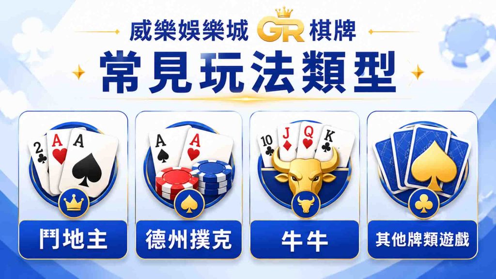 威樂娛樂城GR棋牌的玩法