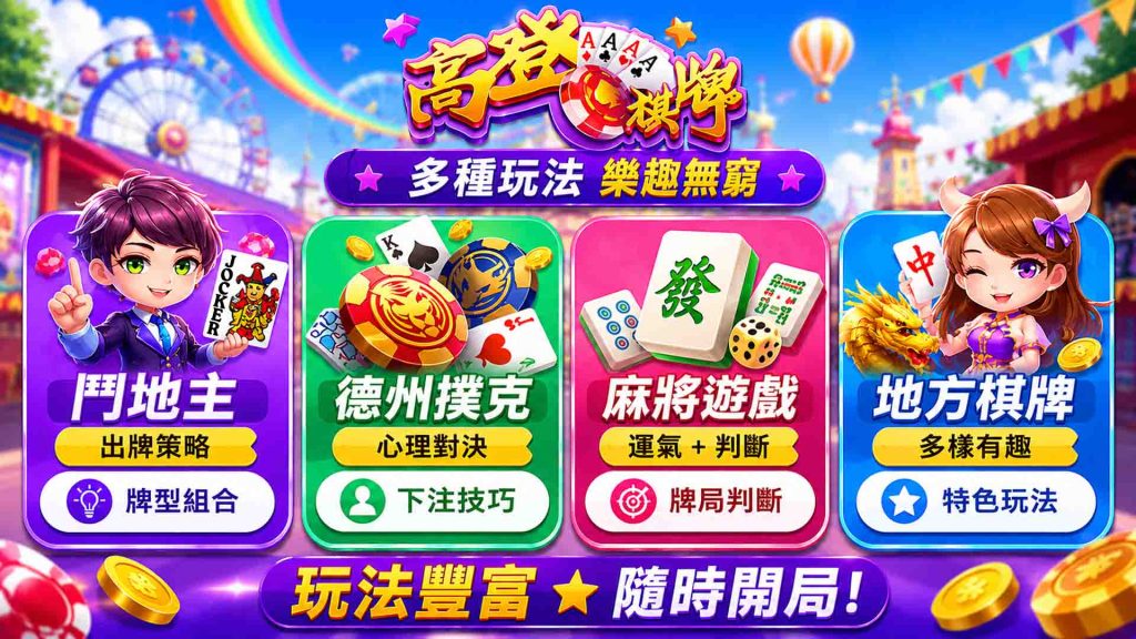 威樂娛樂城高登棋牌的介紹