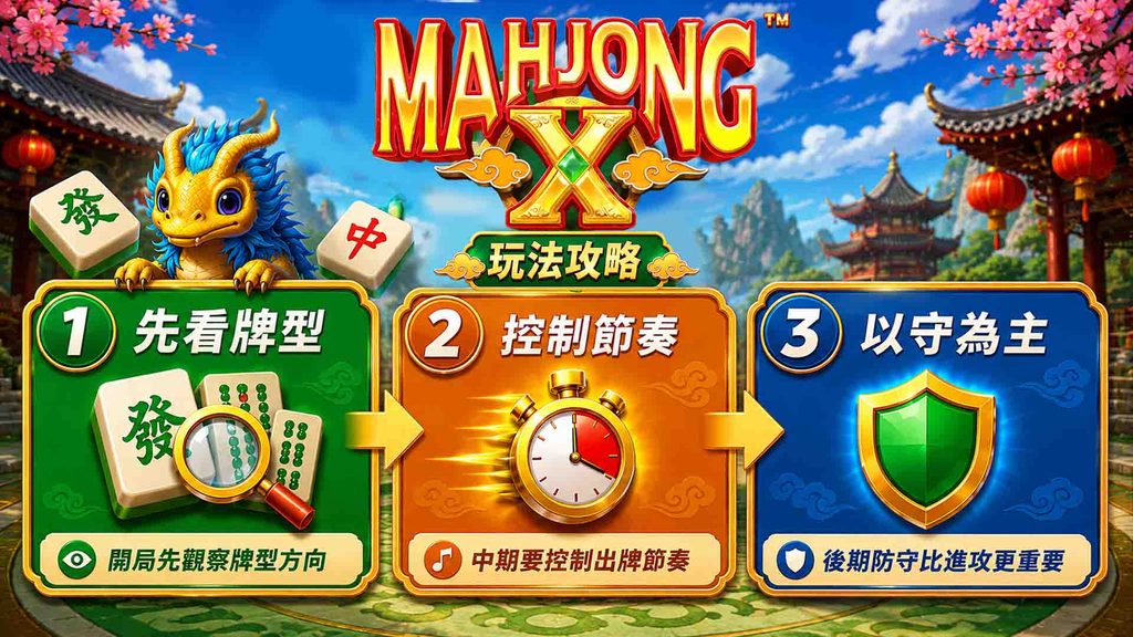 麻將 X的玩法攻略