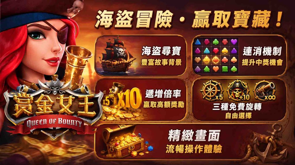 威樂娛樂城賞金女王的特色
